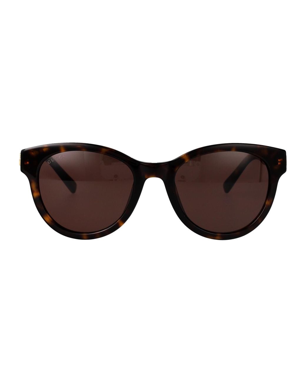 Gucci Brown Havana-Havana- Acetate Sunglasses
