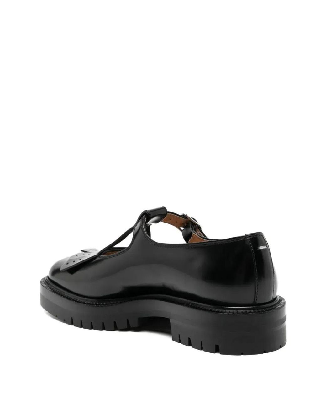 Maison Margiela Black Tabi Country Mary Janes