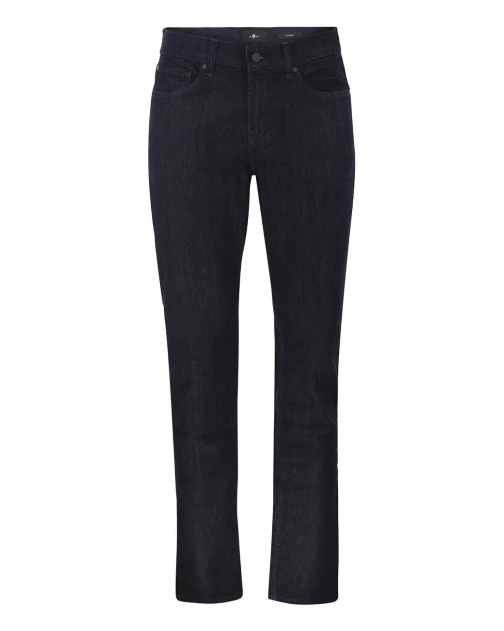 7 For All Mankind Blue Slimmy Stretch Denim Jeans for men