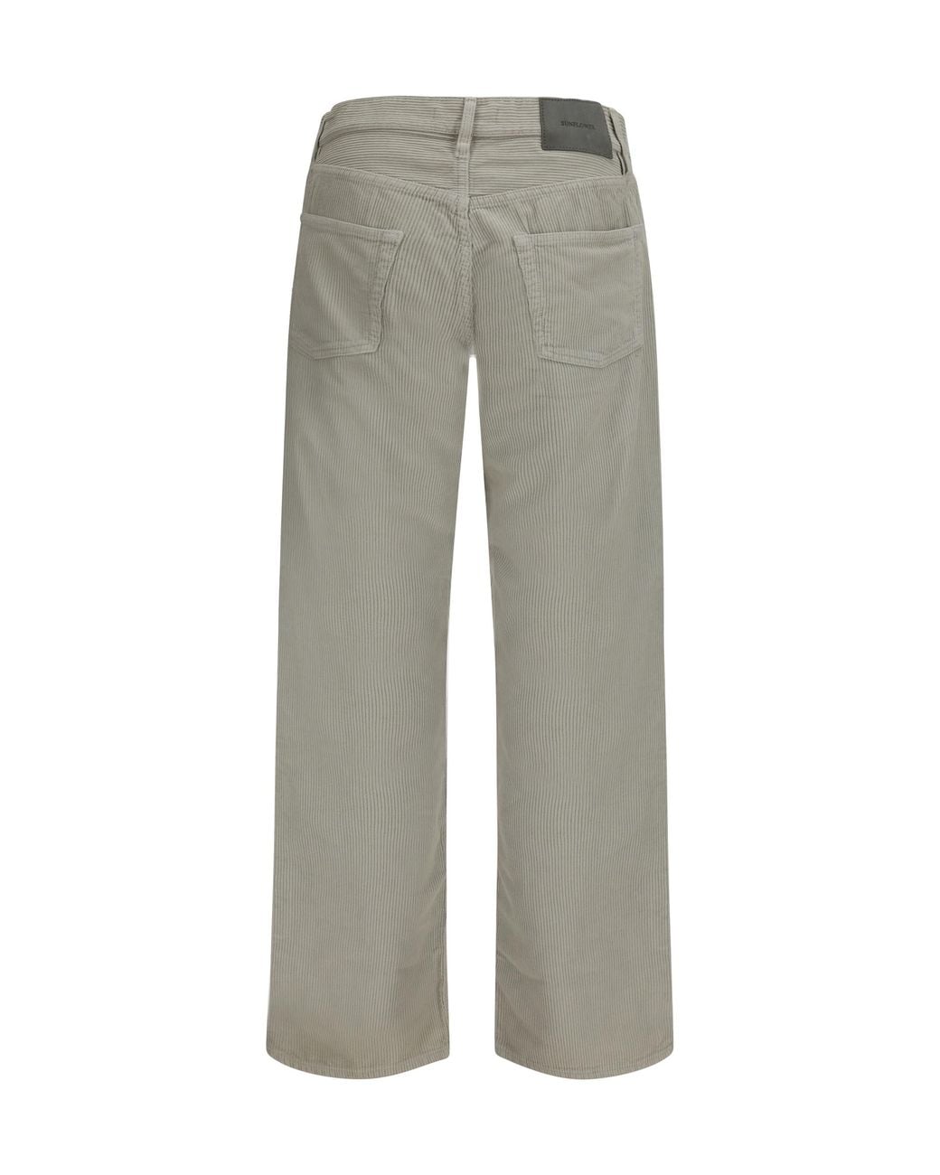 sunflower Gray Corduroy Trousers for men