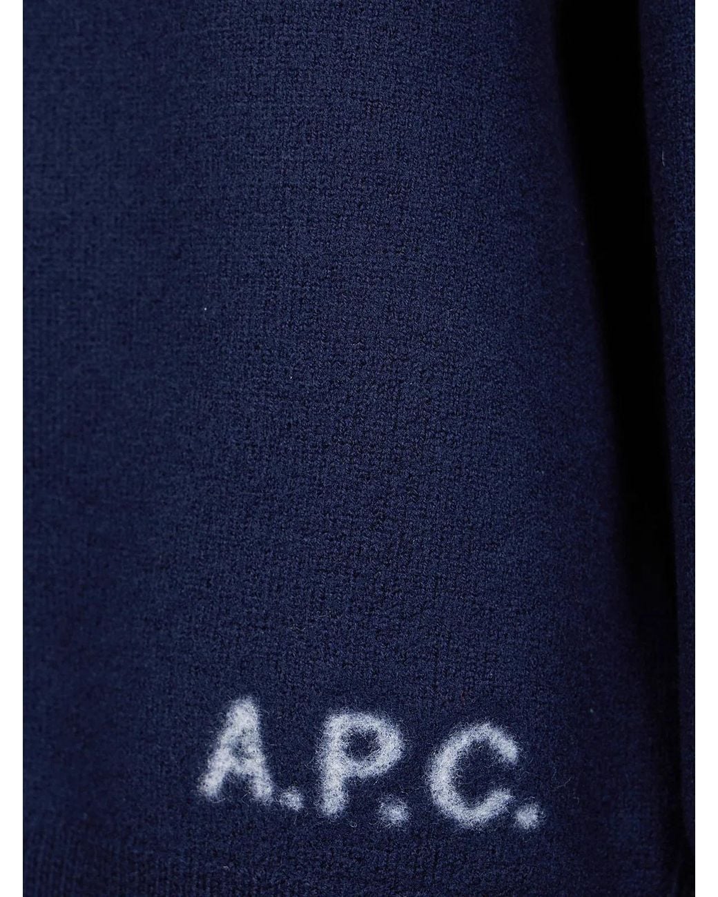 A.P.C. Blue Kenny Cardigan for men