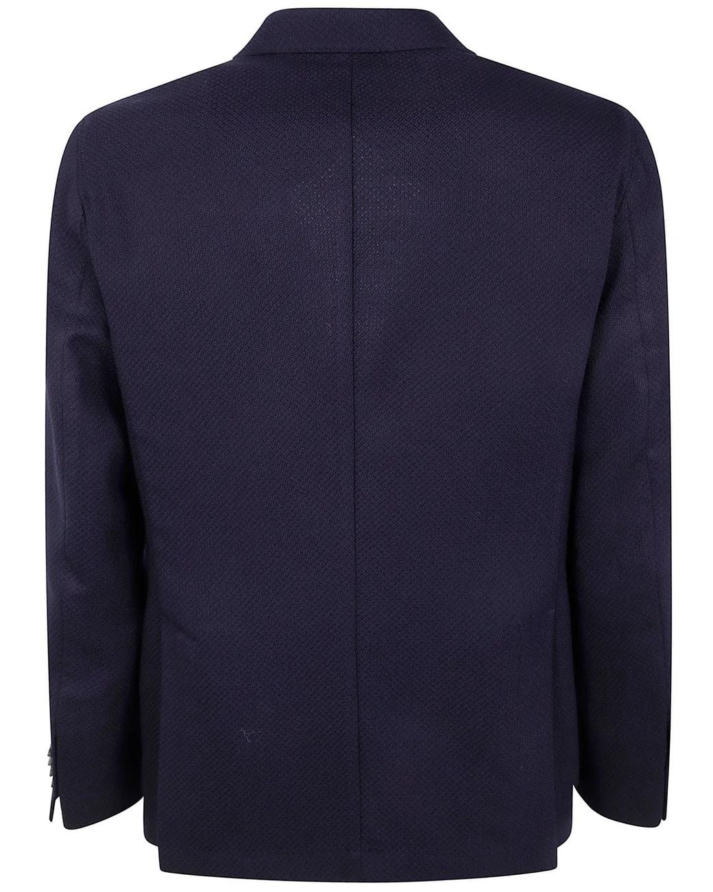 Barba Napoli Blue "Bactive Mono" Jacket for men