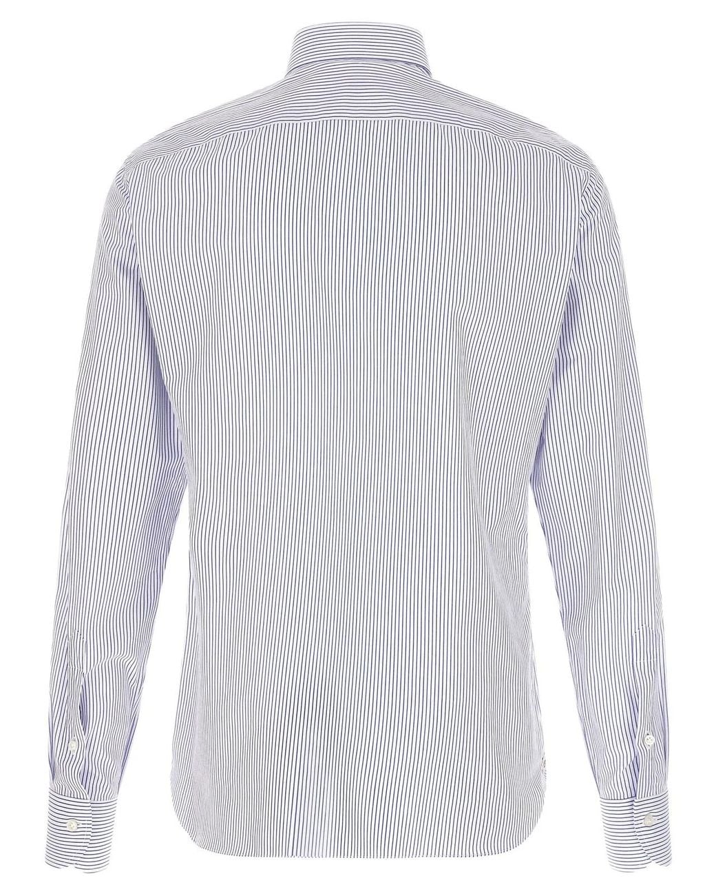 Borriello White Striped Shirt for men