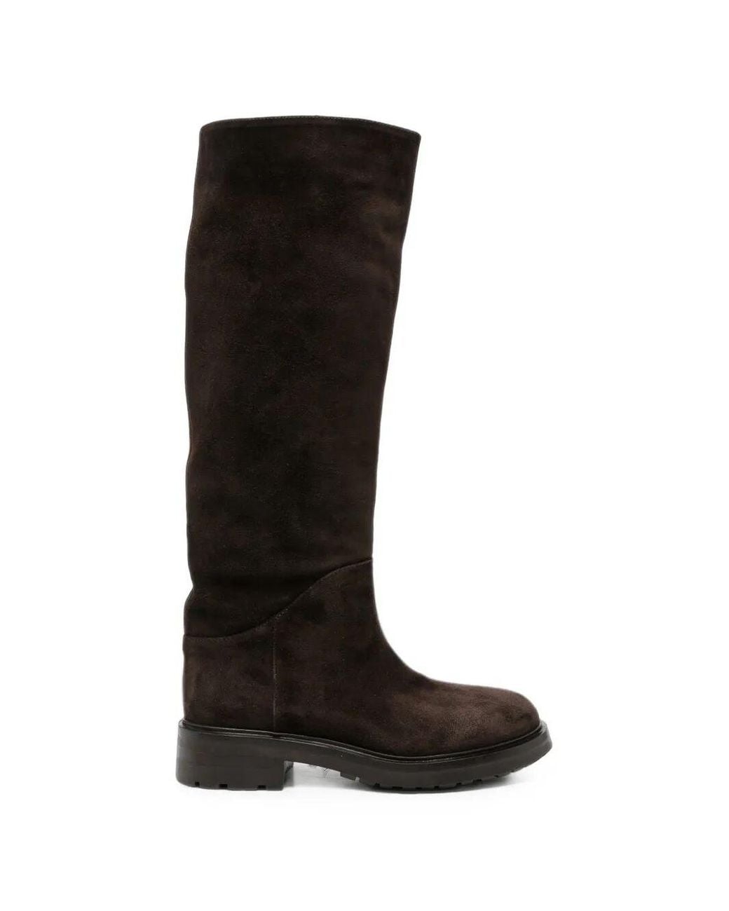 Strategia Black "Velour Talc" Ebony Boots