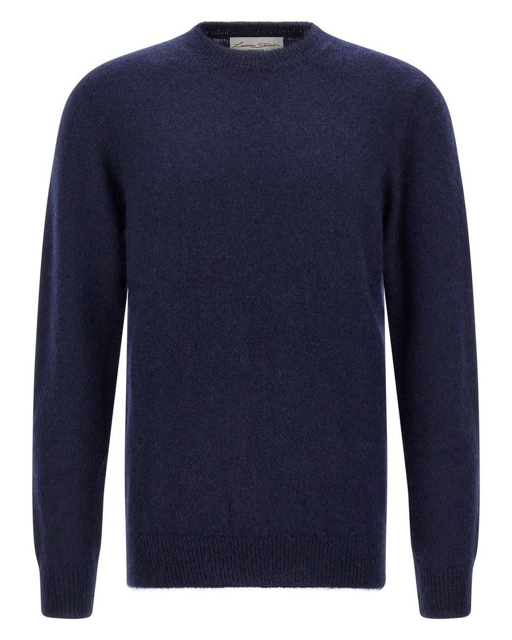 LARMERI STUDIO Blue Cashmere Sweater for men