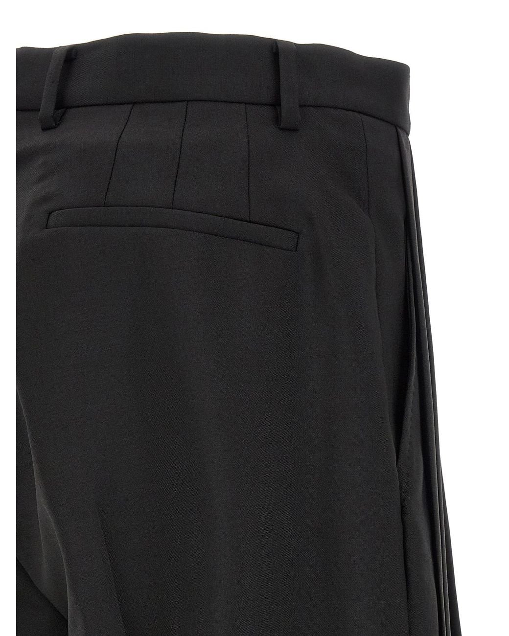 Kiko Kostadinov Black 'Vaals' Pants for men