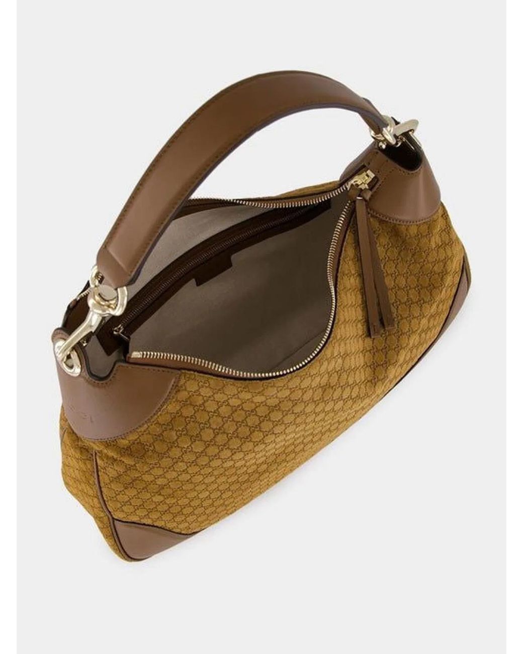 Gucci Brown B Medium Shoulder Bag