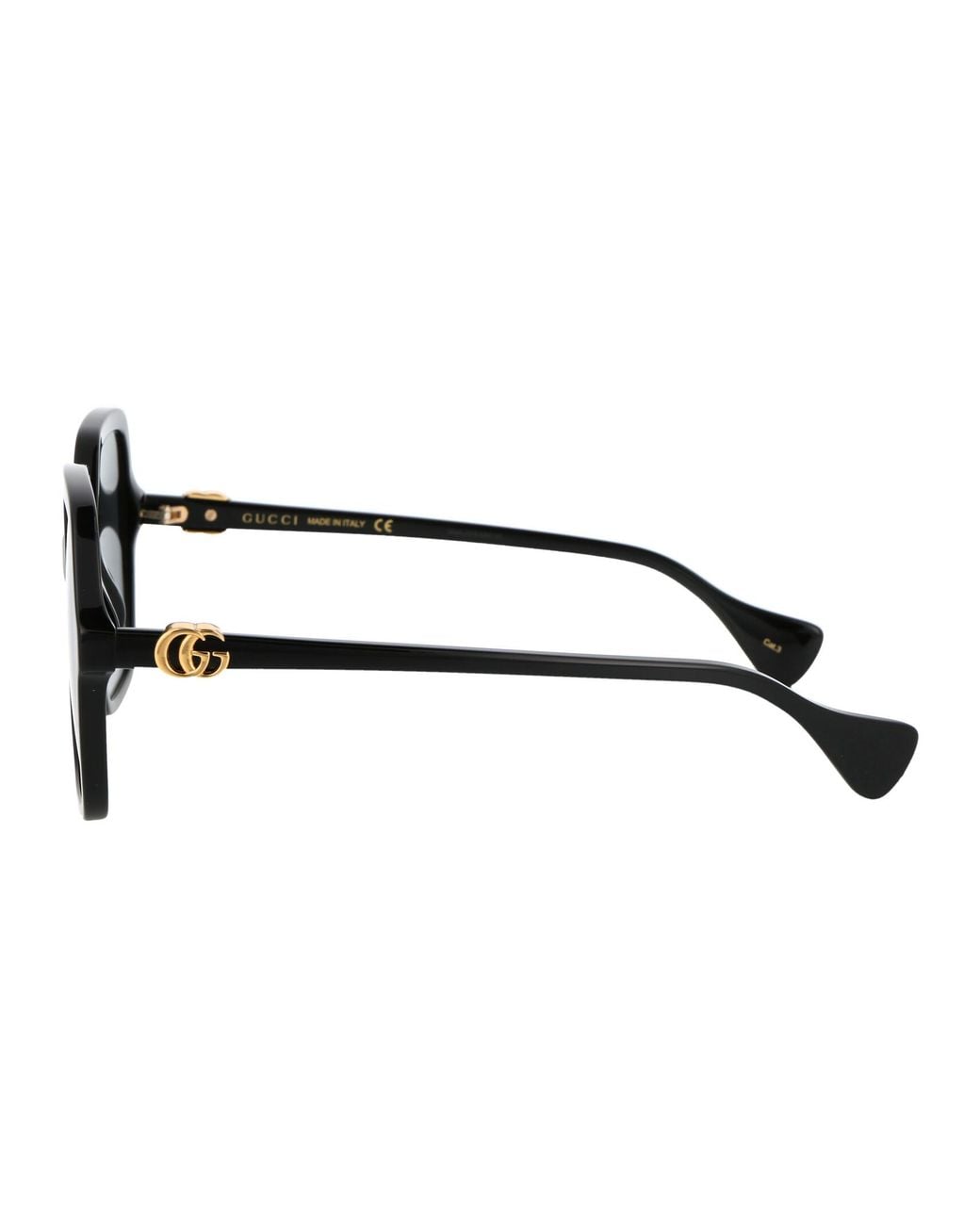 Gucci Black Acetate Sunglasses