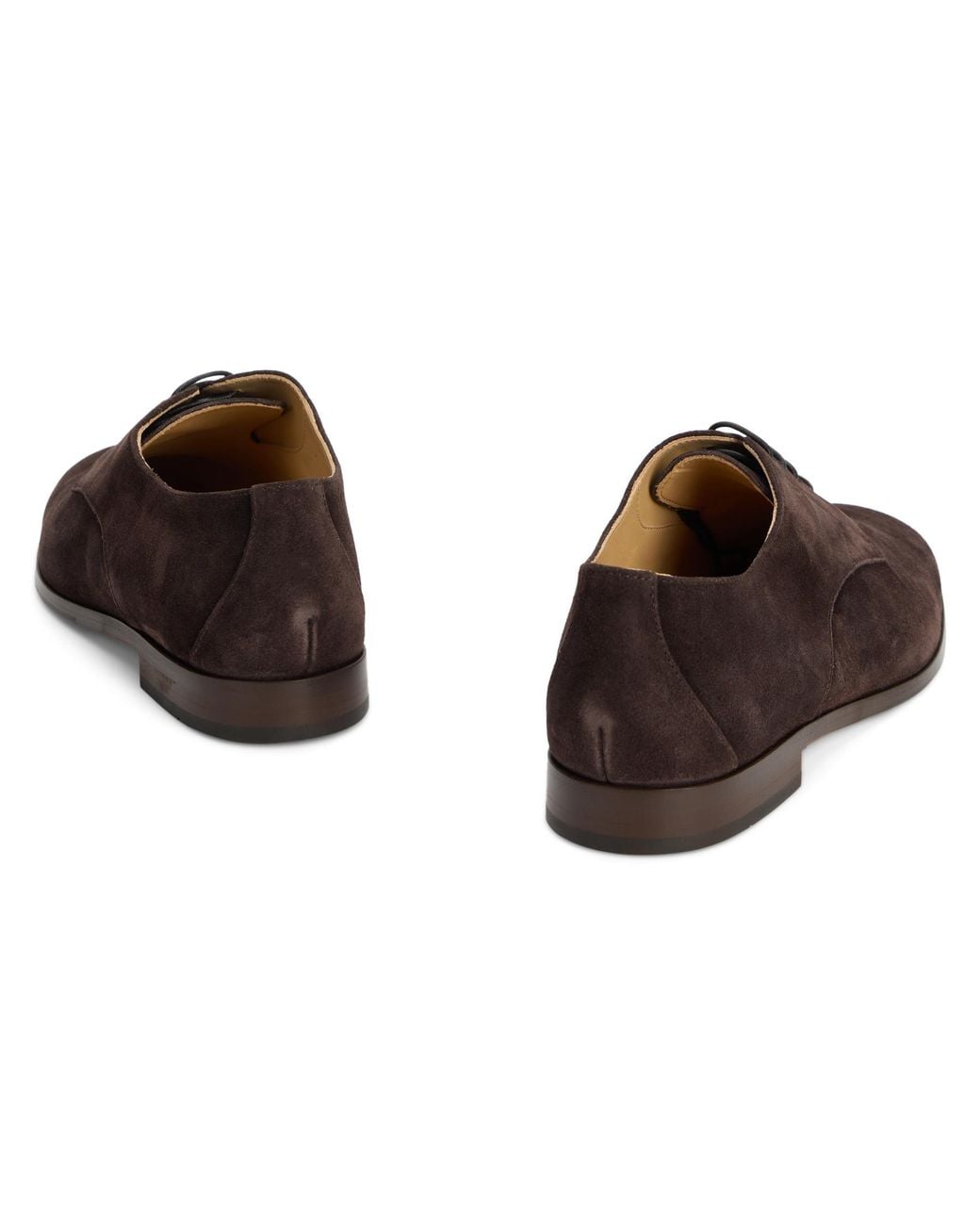 Doucal's Brown Laced Shoes