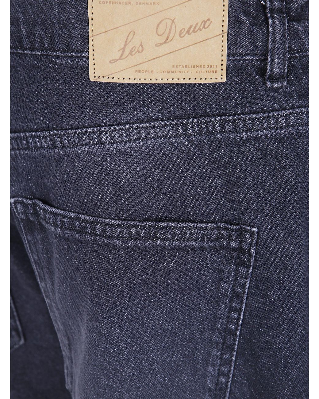Les Deux Blue Roi Washed Denim Jeans for men