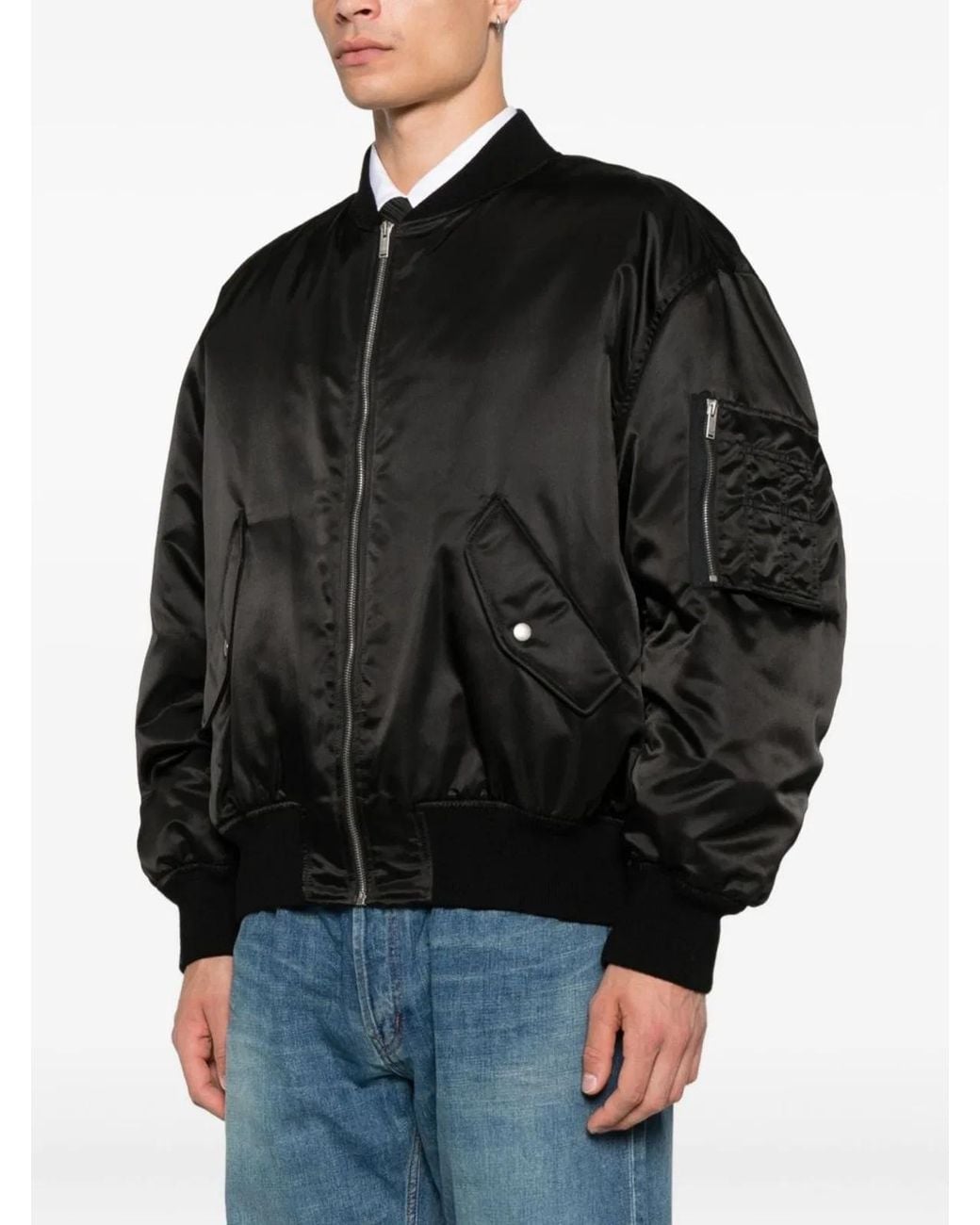 Saint Laurent Black Jackets for men