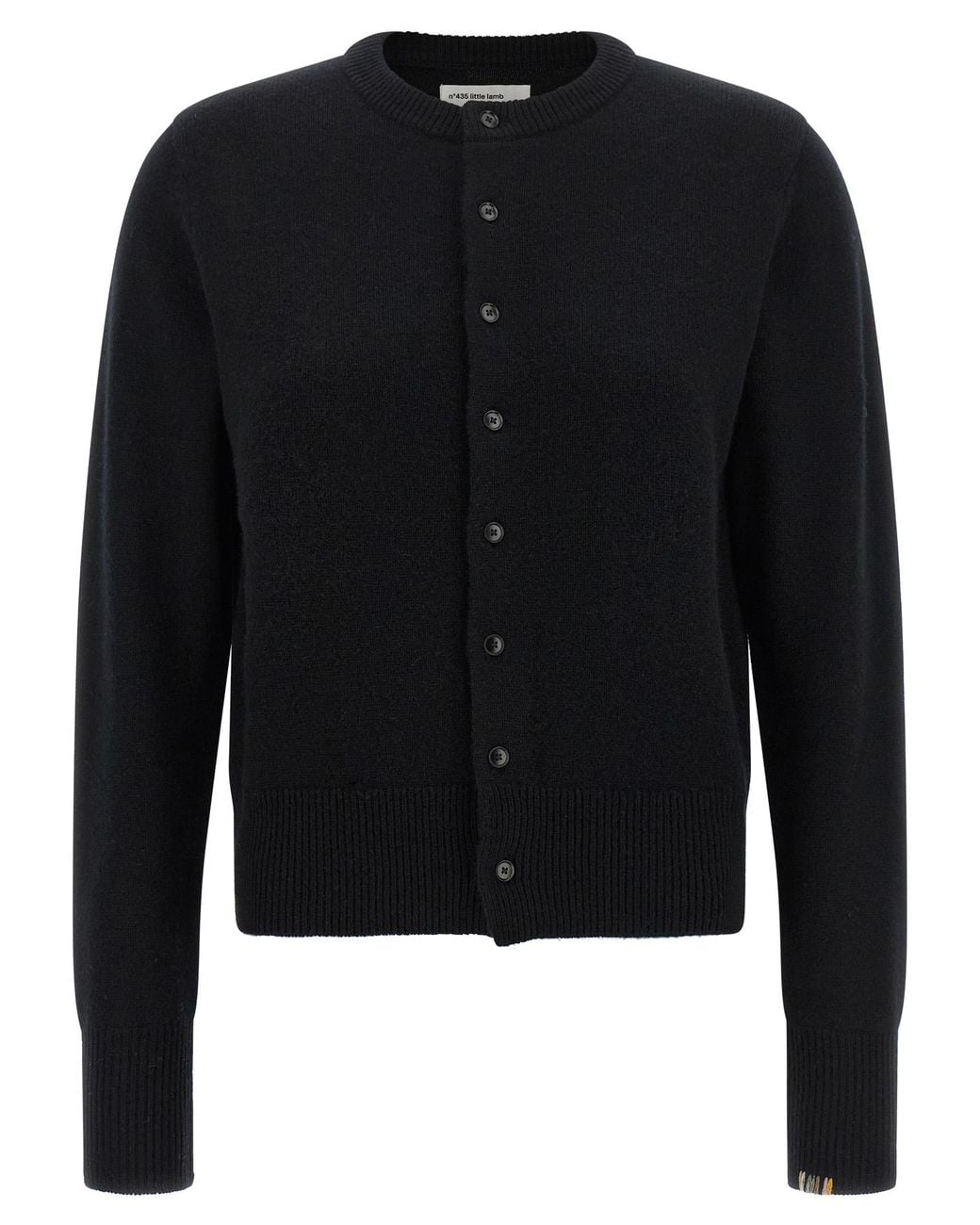 Extreme Cashmere Black 'N°435 Little Lamb' Cardigan