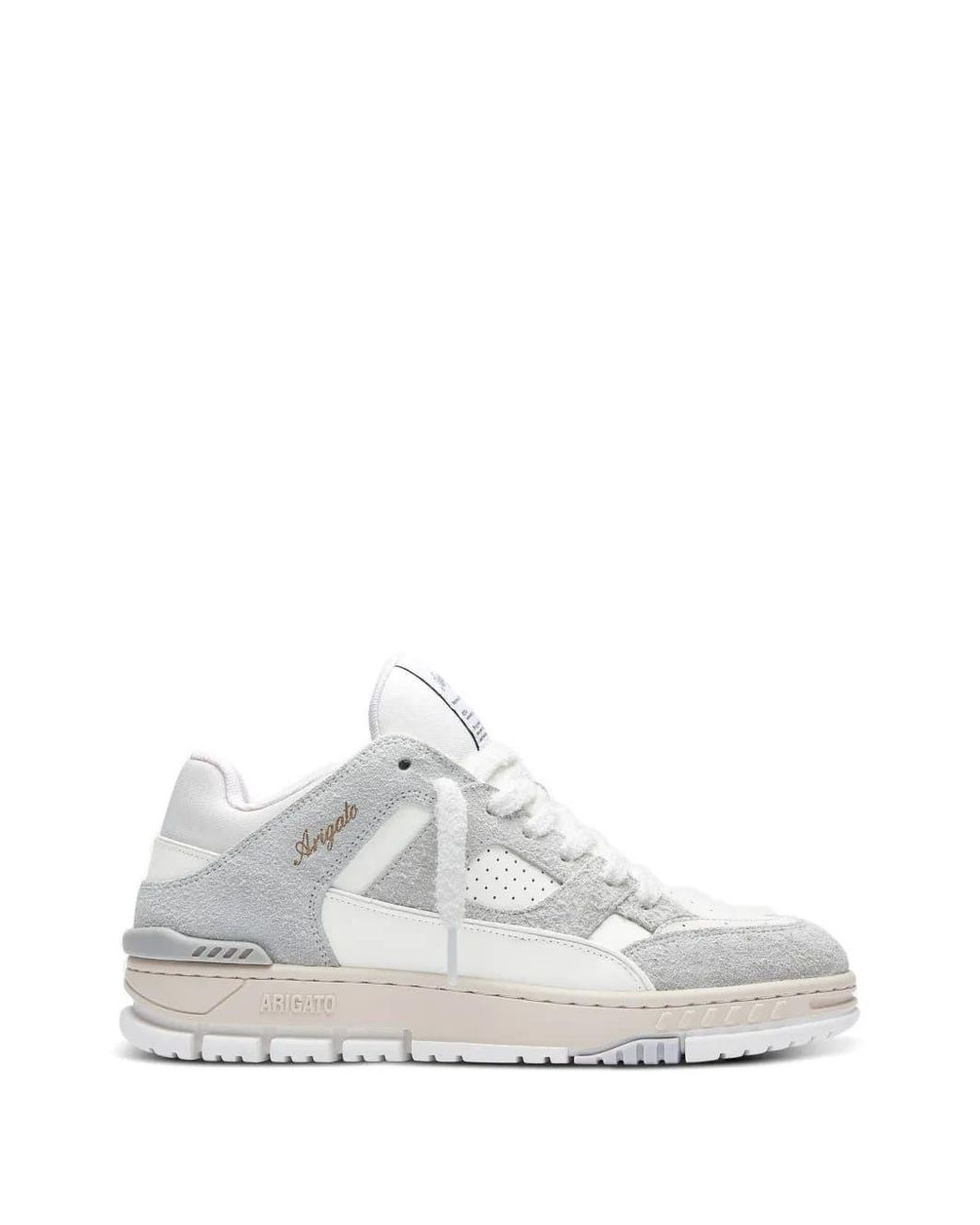 Axel Arigato White Area Lo Fluffy Sneakers for men