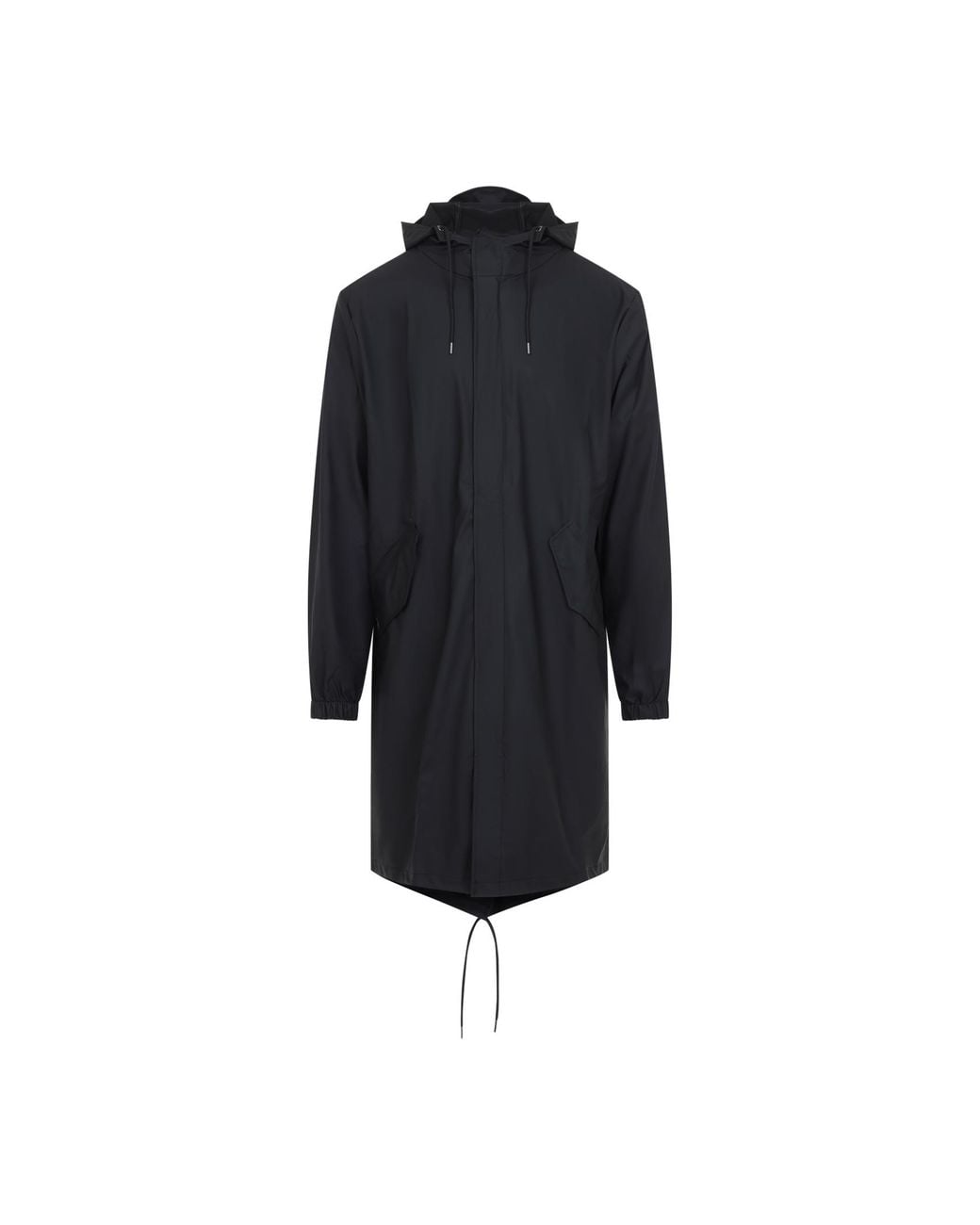 Rains Blue Fishtail Parka for men