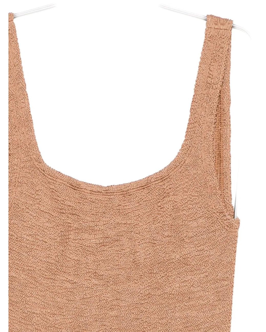Hunza G White Square Swimsuit