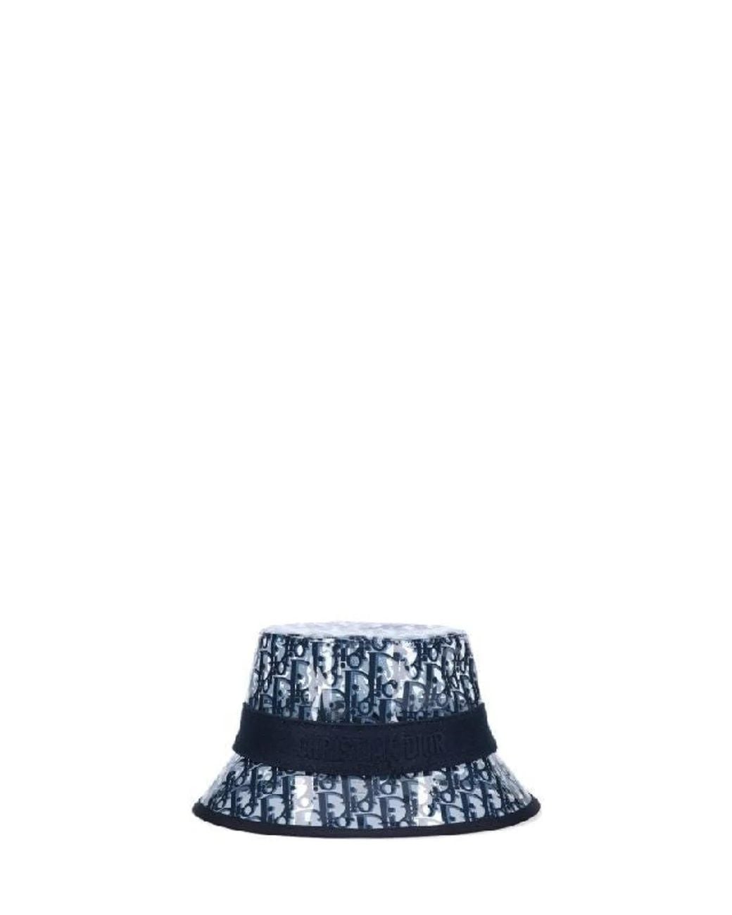 Dior Blue French Oblique Hat