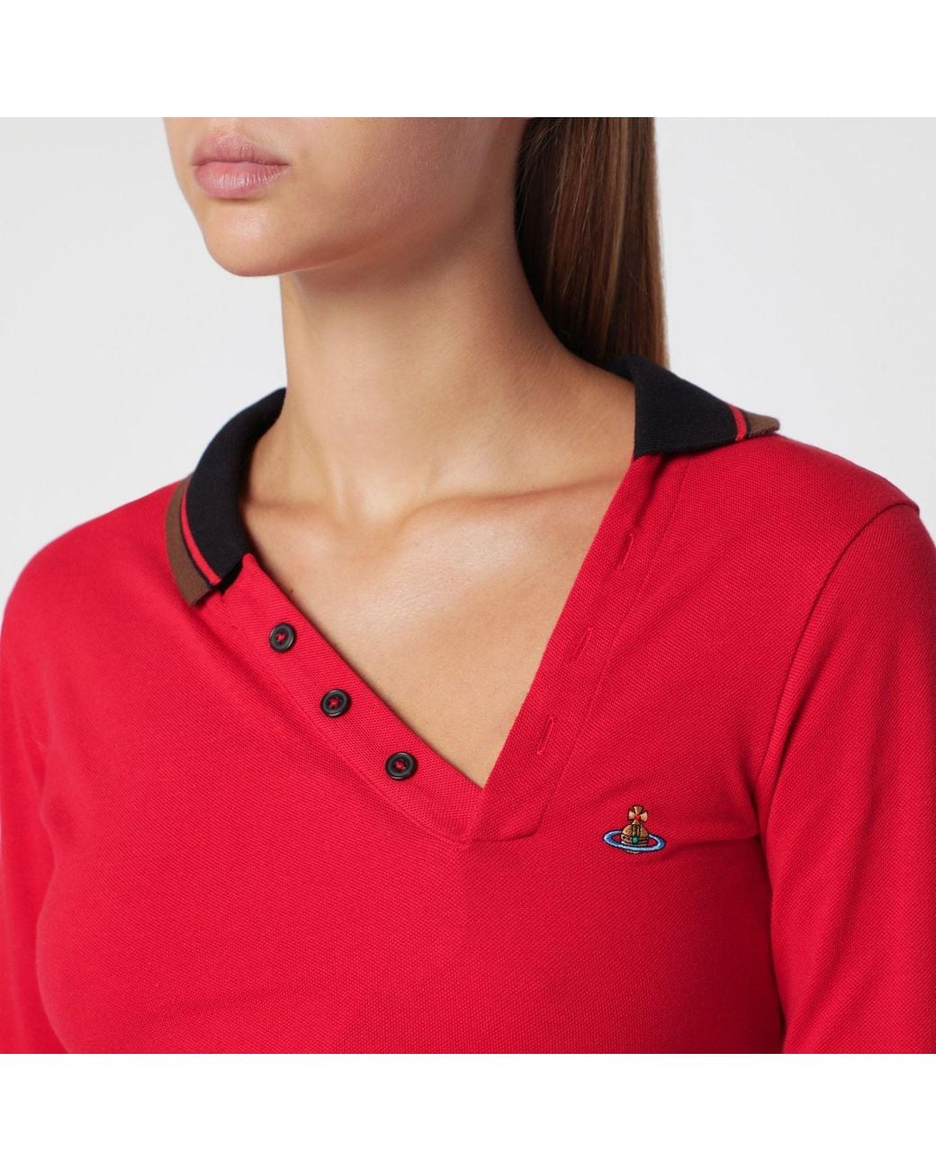 Vivienne Westwood Red Glory Cotton Polo Shirt
