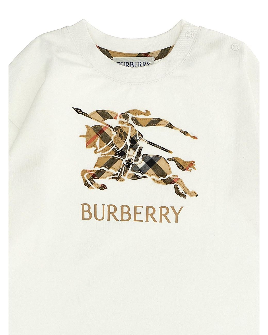 Burberry White 'Jonson' Jumpsuit