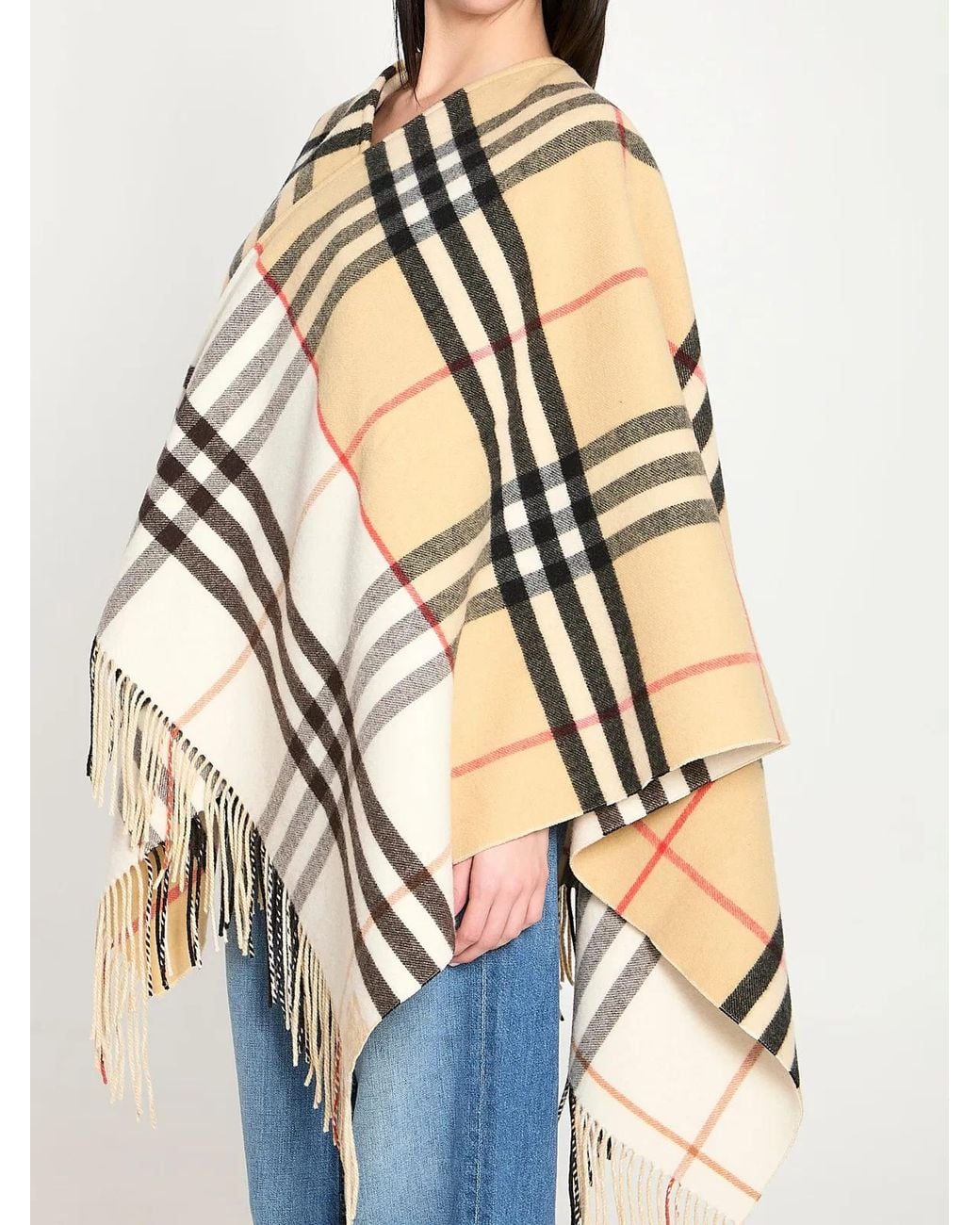 Burberry Natural Double Check Wrap