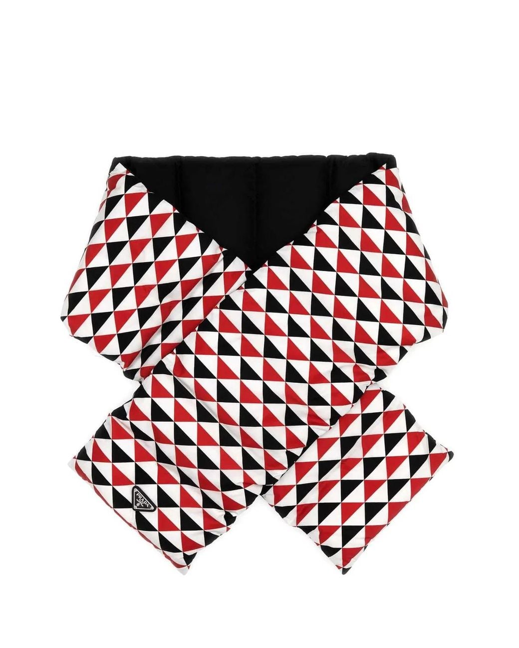 Prada Red Scarves And Foulards
