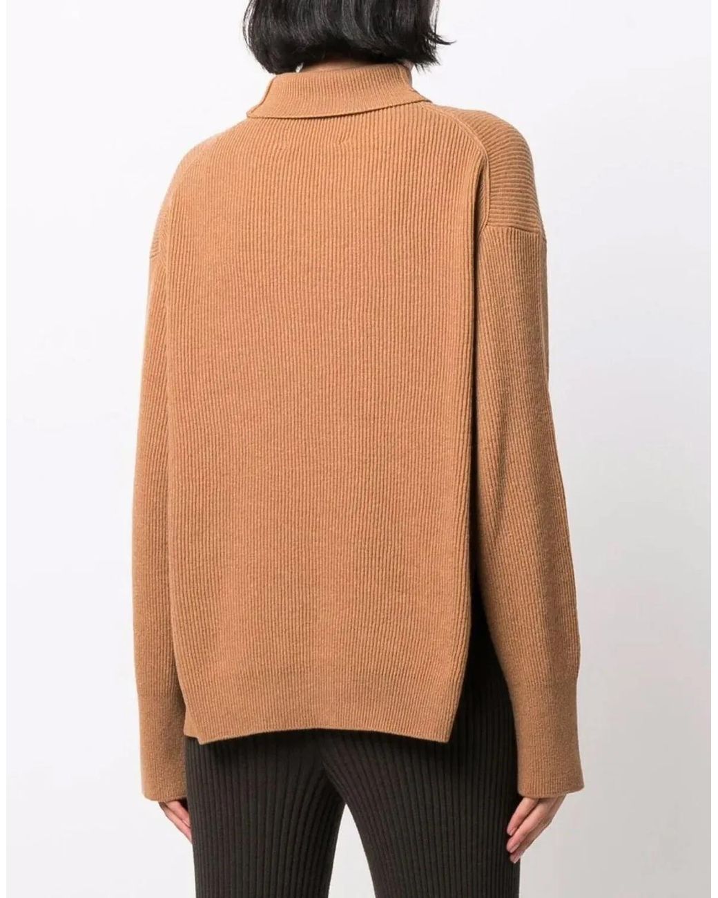 Nanushka Brown Arya Wool/Cashmere Sweater
