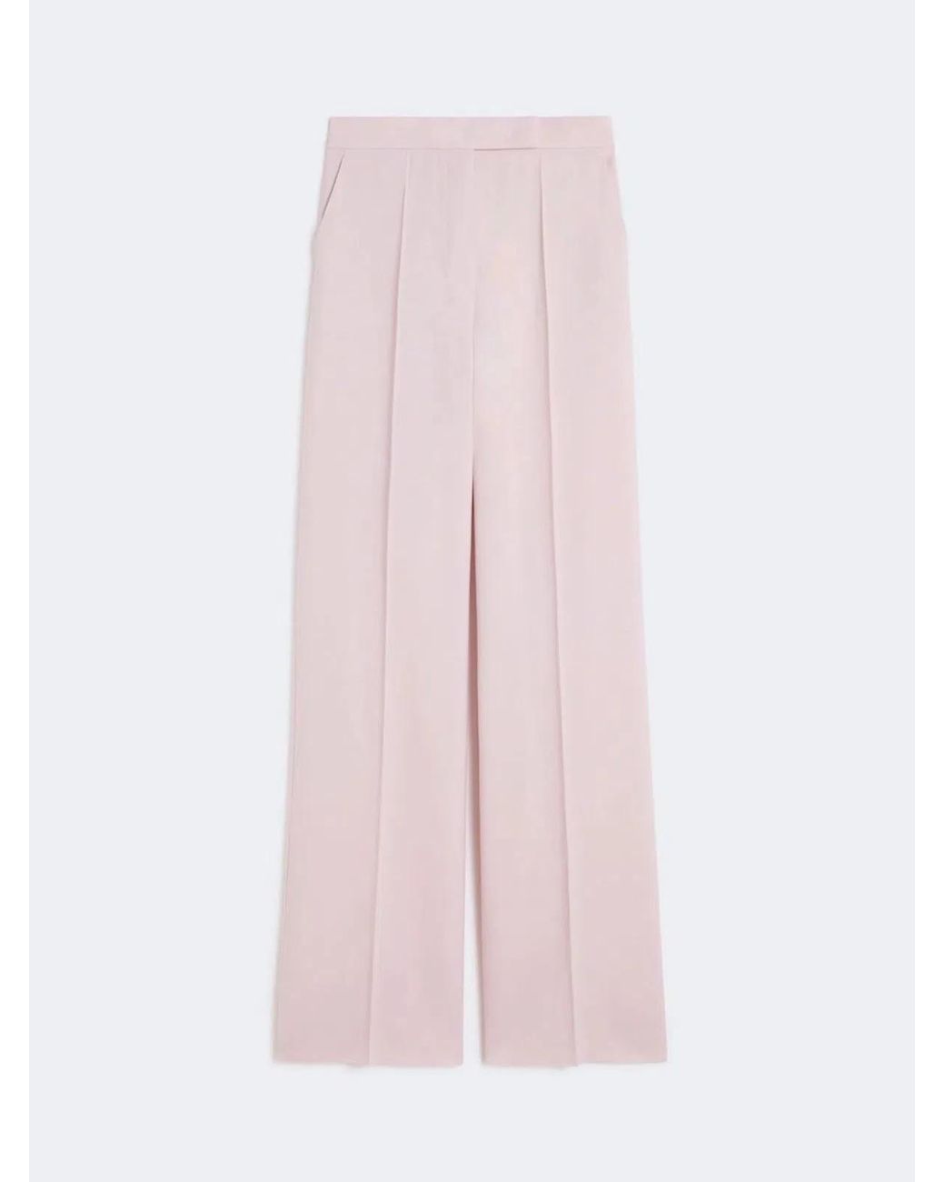 Max Mara Pink Pantalone Mxmgirone Rosa
