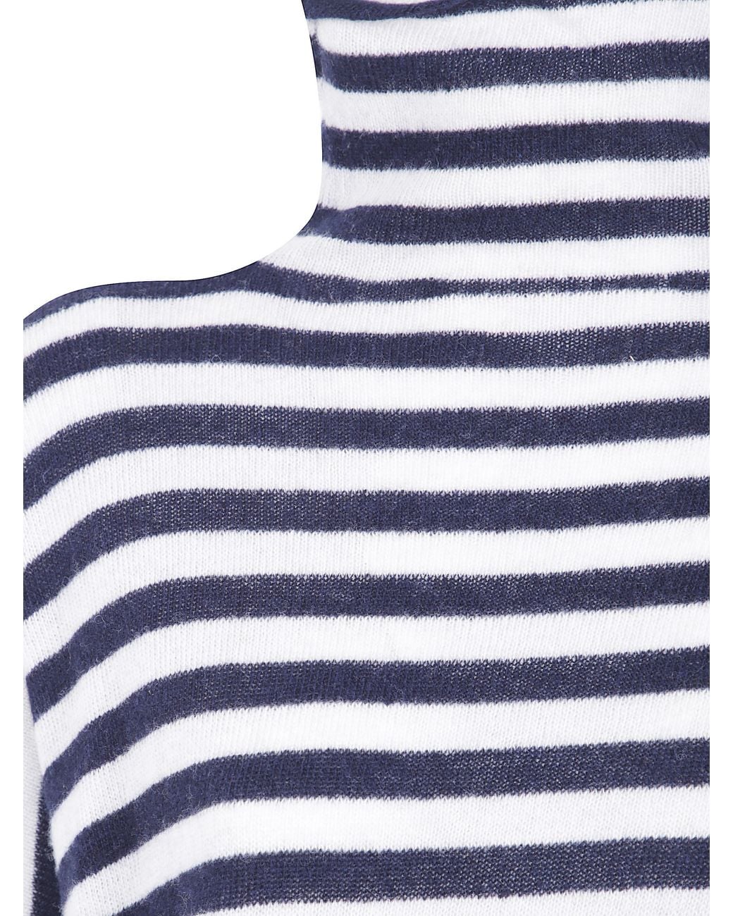 Base London Blue Turtle Neck Sweater