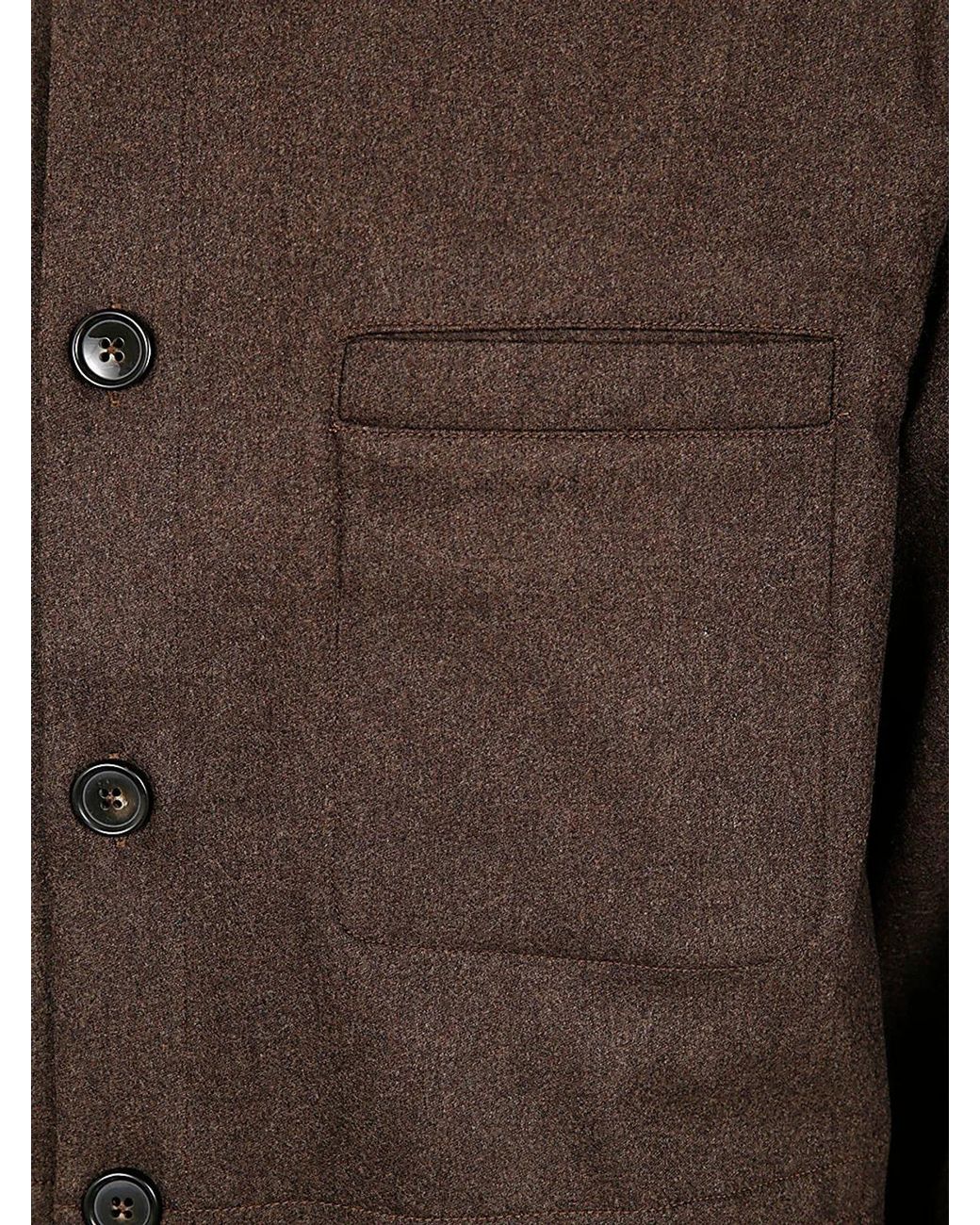 PT01 Brown Jacket Relaxed Fit for men