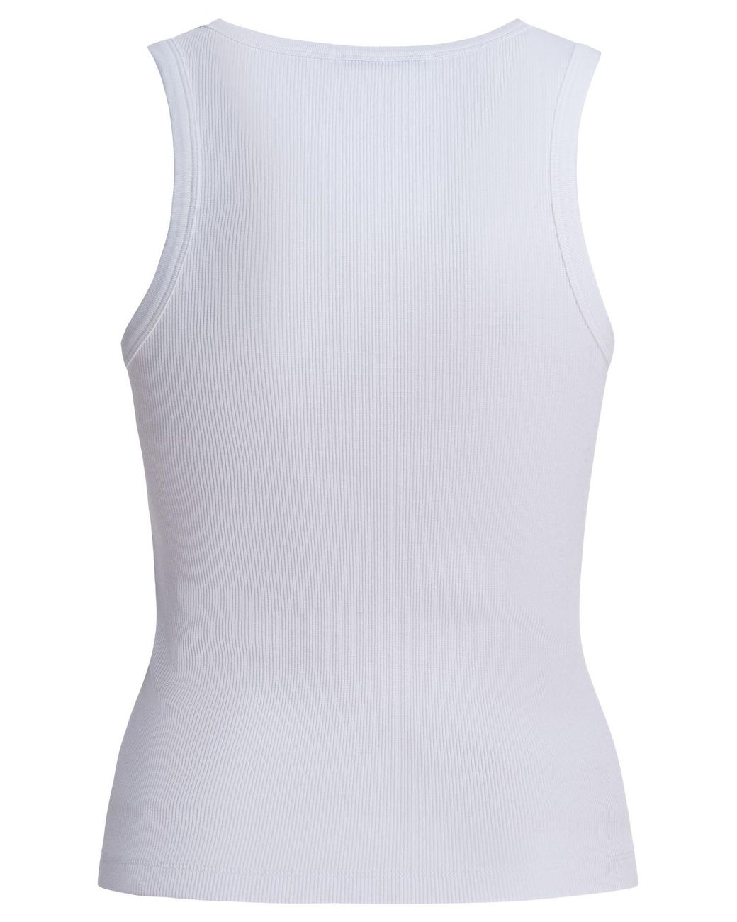 Givenchy White Cotton Tank Top With Logo
