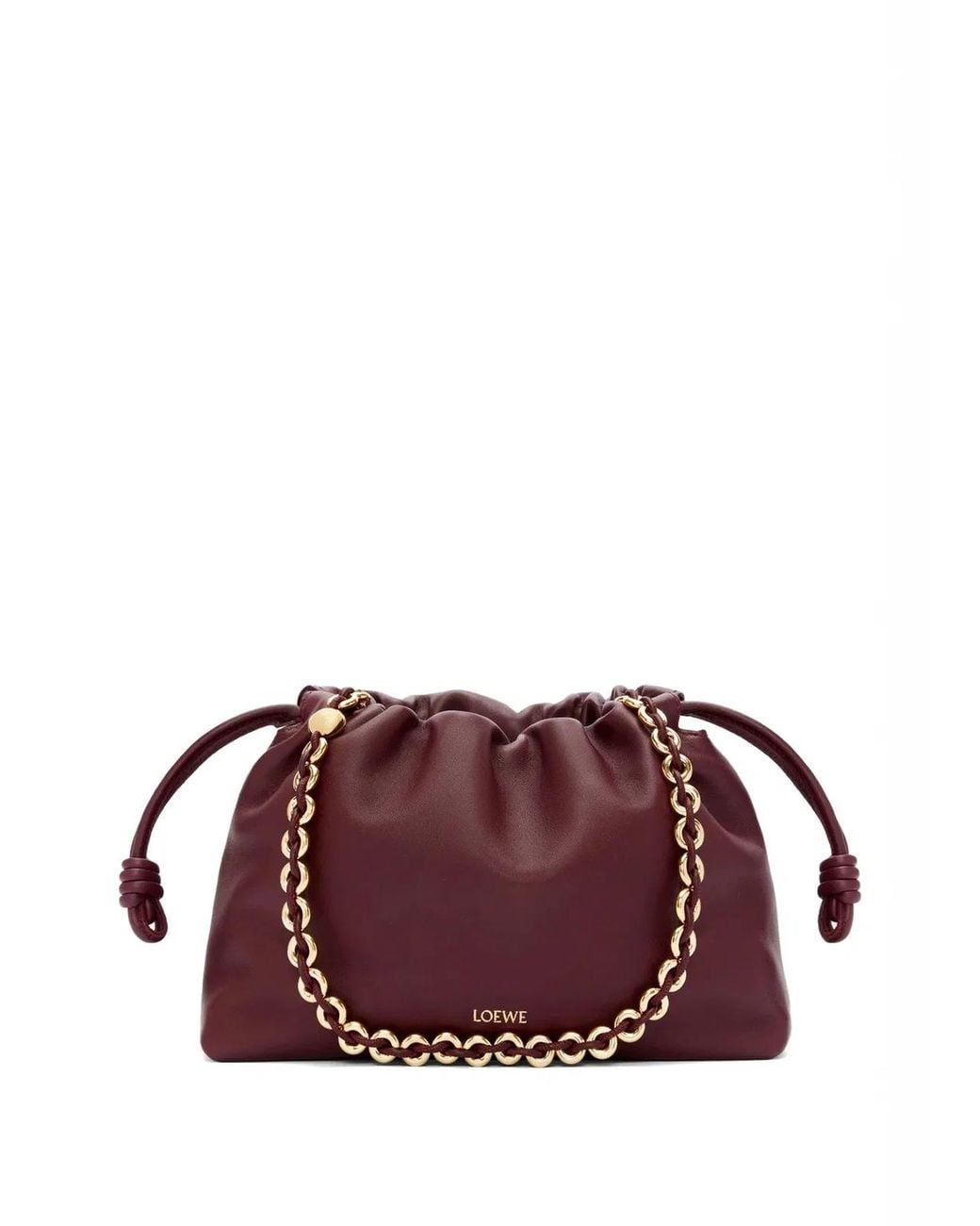 Loewe Purple Medium Flamenco Purse