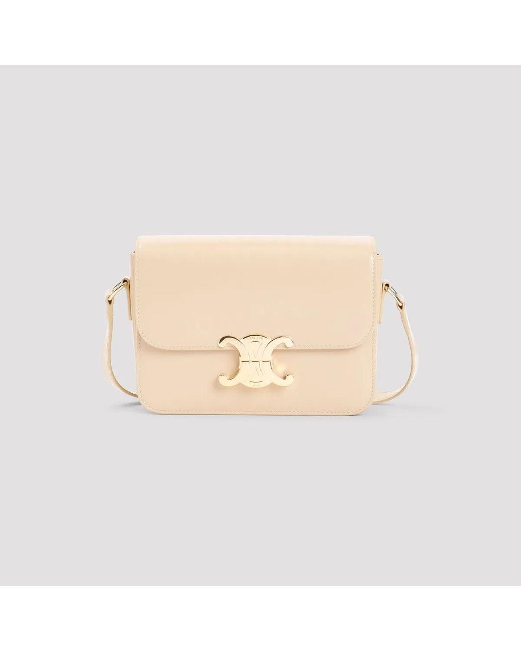 Céline Natural Teen Triomphe Shoulder Bag