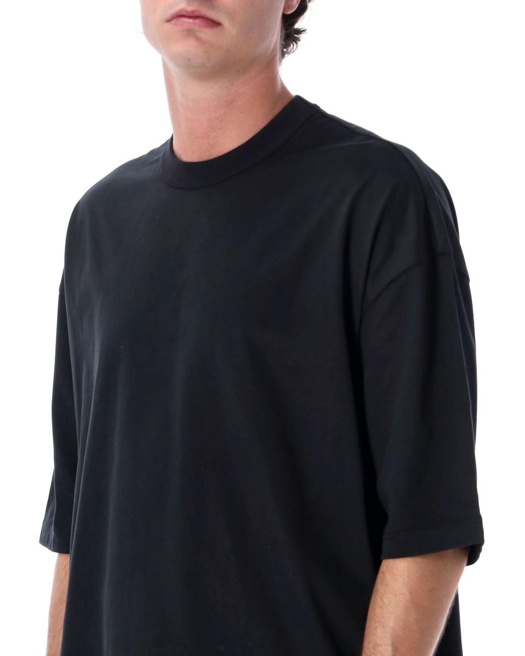 Comme des Garçons Black Comme Des Garçons Homme Plus Comme Des Garçons Homme Oversized Cotton T-Shirt for men