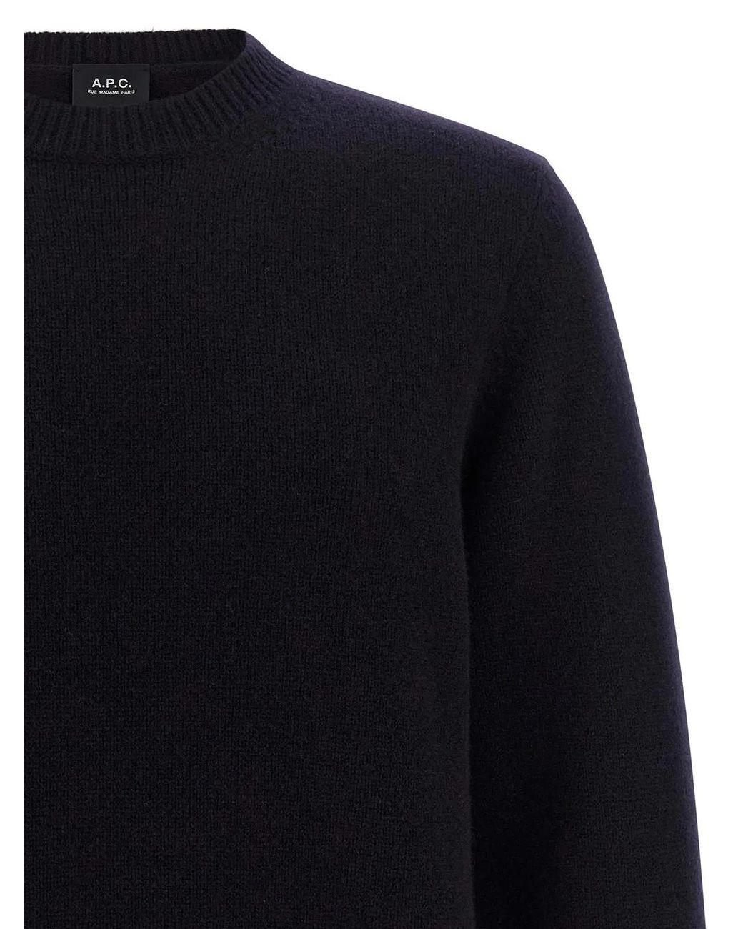 A.P.C. Blue 'Edmond' Sweater for men