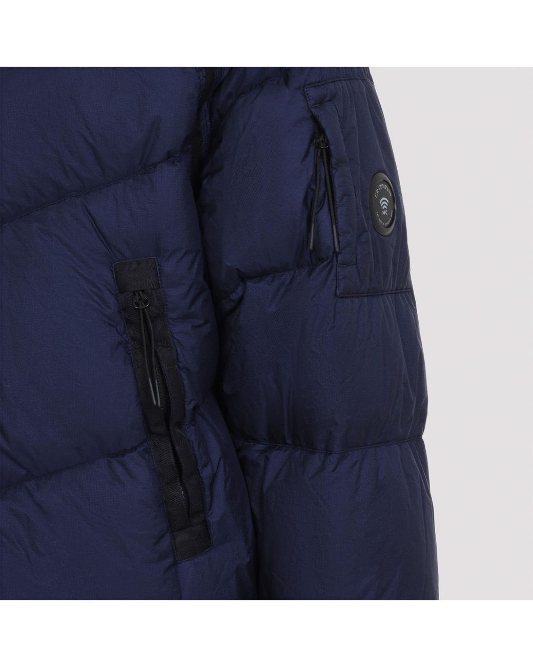 C P Company Blue C.P.Company Peacoat Medium Down Shield Jaclet for men