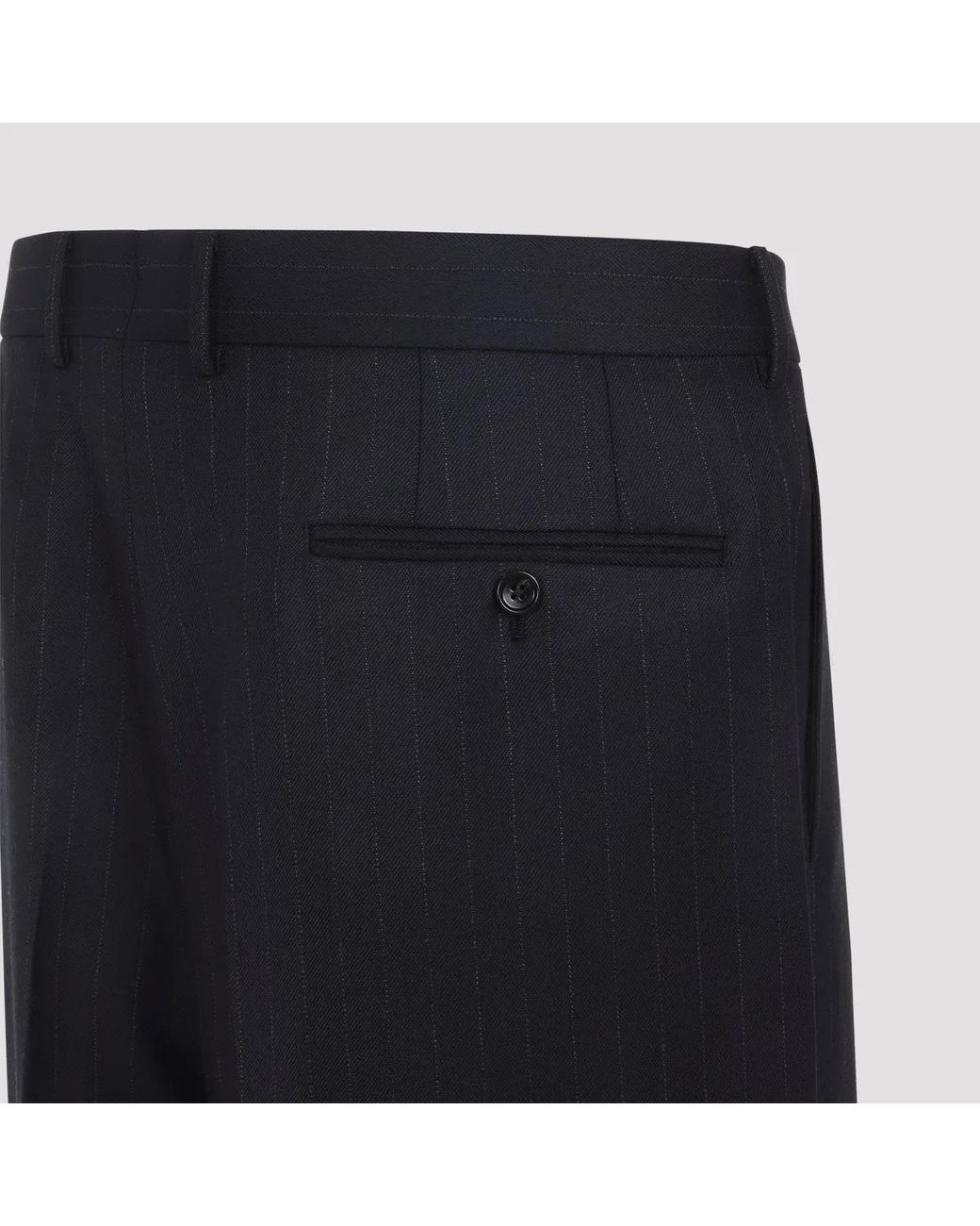 Tom Ford Blue Wool Pants for men