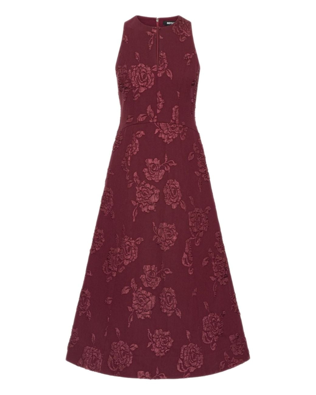 ROTATE BIRGER CHRISTENSEN Sequins Flared Maxi Dress