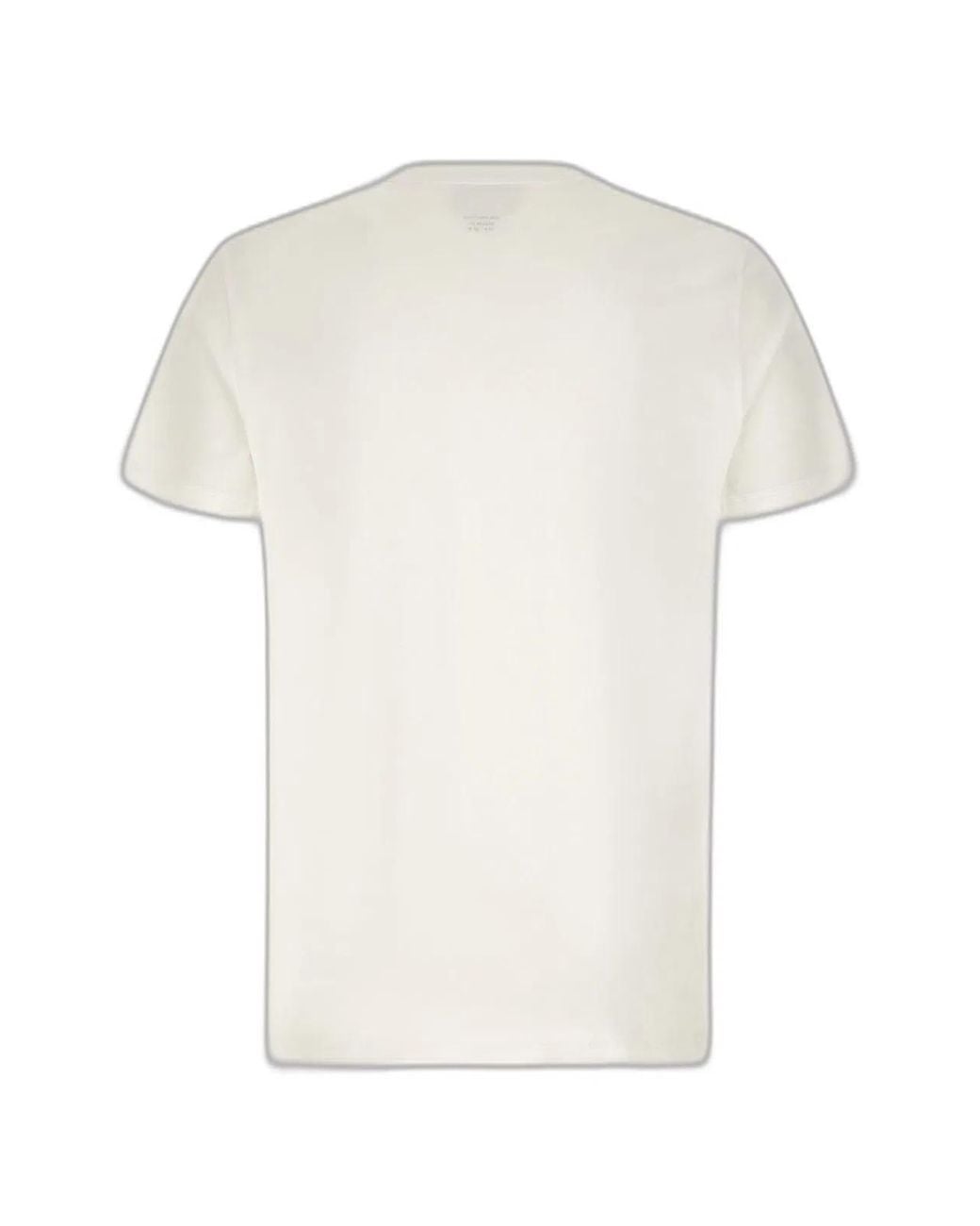 Lacoste White Pima Cotton T-Shirt for men