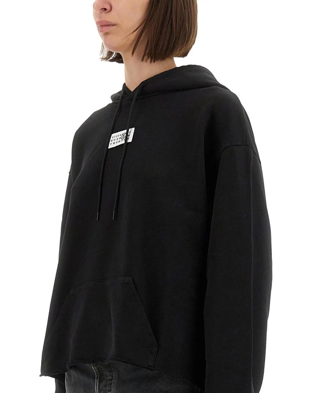 MM6 by Maison Margiela Black Hoodie