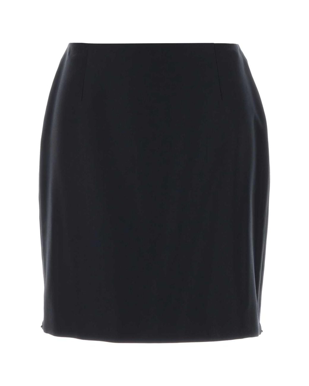 Gucci Black Midnight Wool Mini Skirt