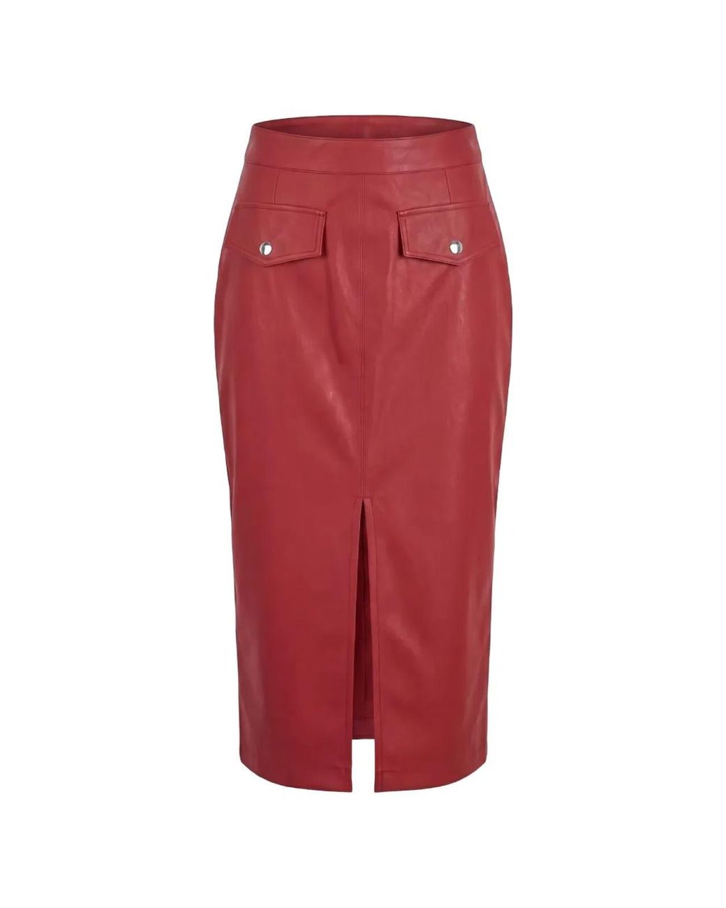 Pinko Polyester Flared Skirt