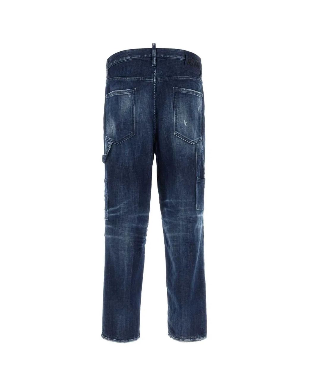 DSquared² Blue Pants 5 Pockets for men