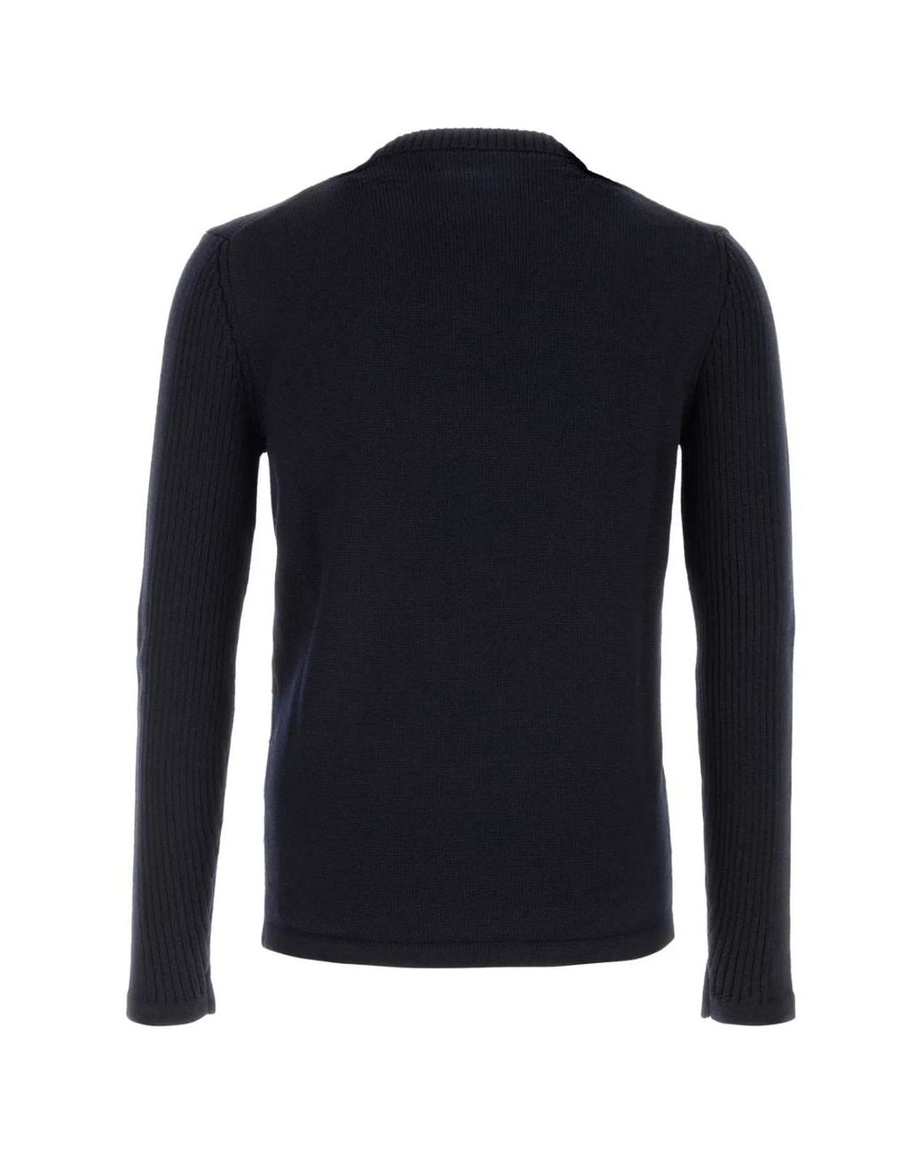 Prada Black Midnight Wool Sweater for men