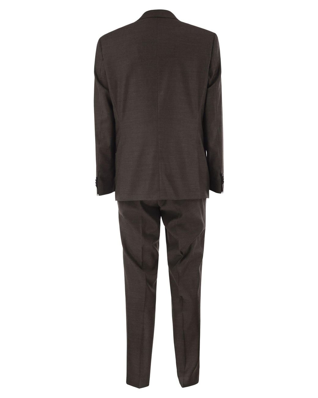 Boss Black Stretch Virgin Wool Suit for men