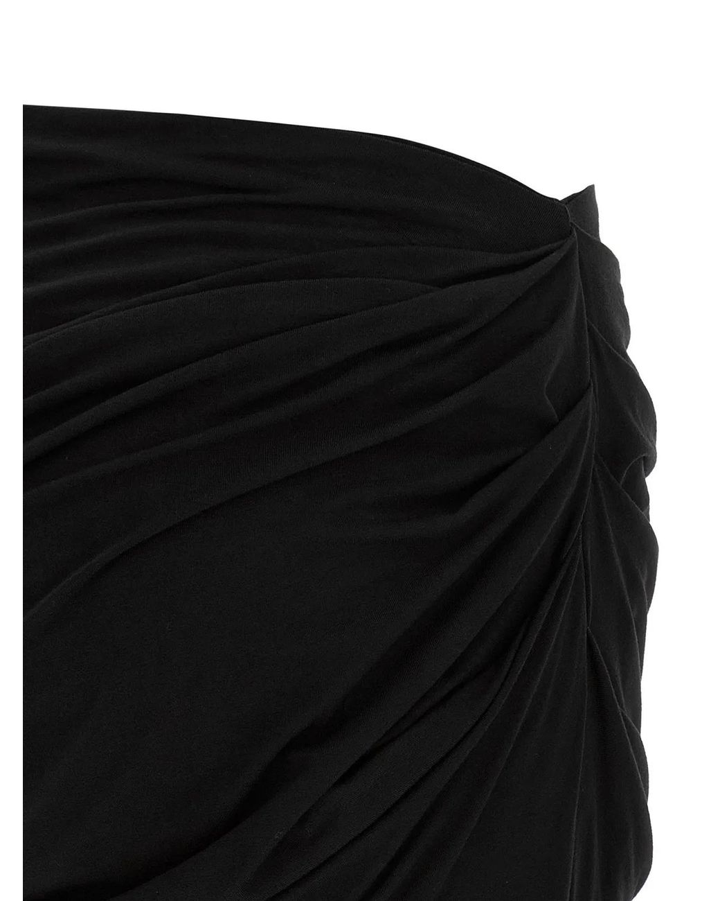 Entire studios Black 'Drape' Skirt