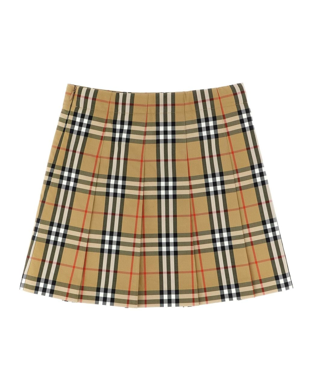 Burberry Metallic 'Gabrielle' Skirt