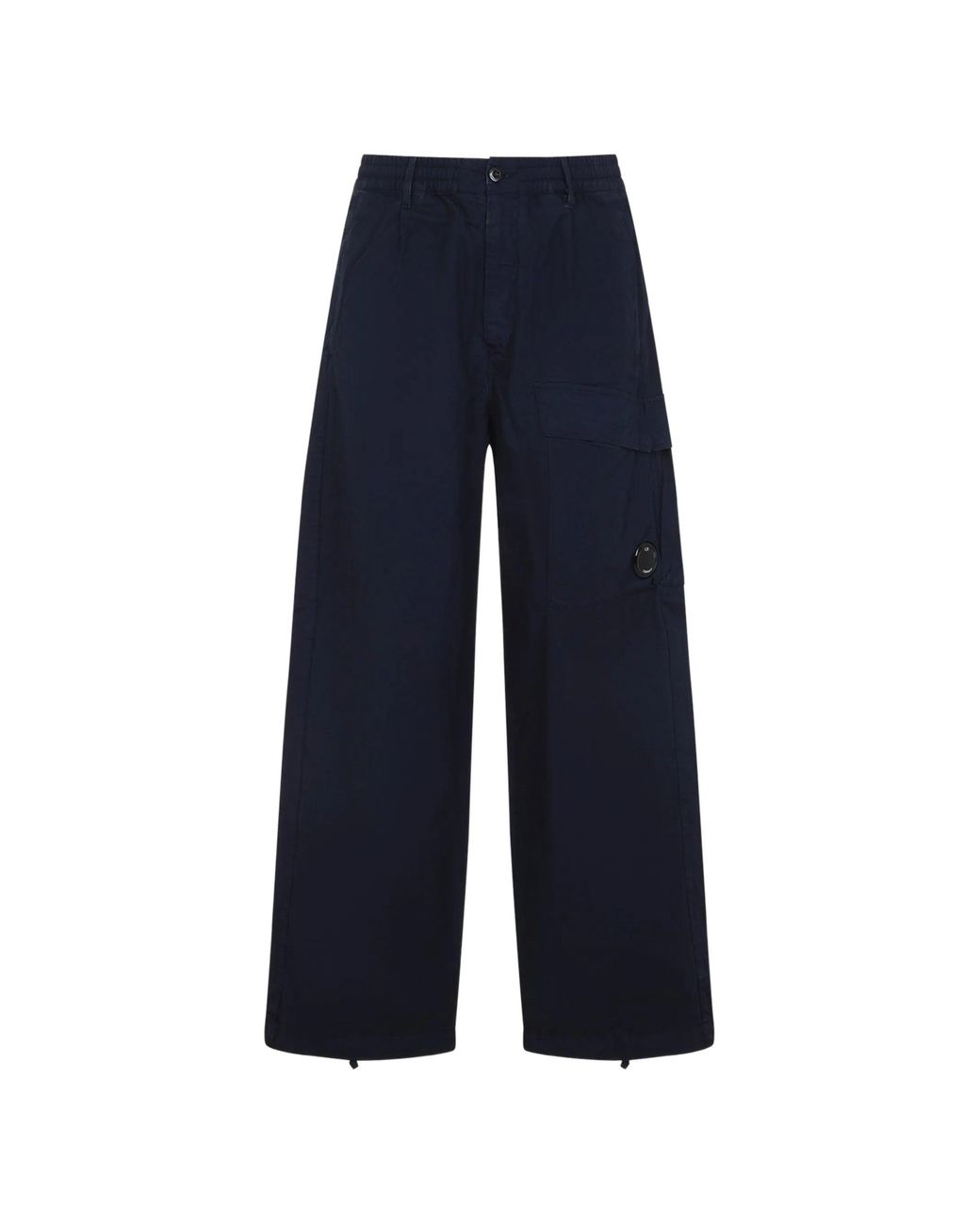 C P Company Blue Dove Cotton Cargo Pants