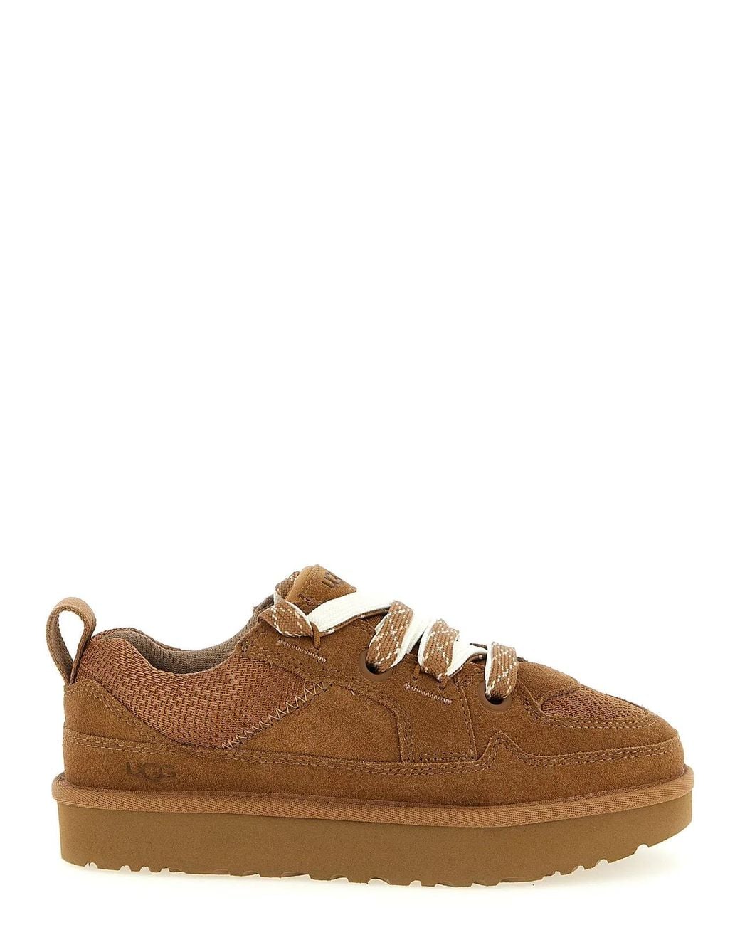 Ugg Brown 'Lo Lowmel' Sneakers