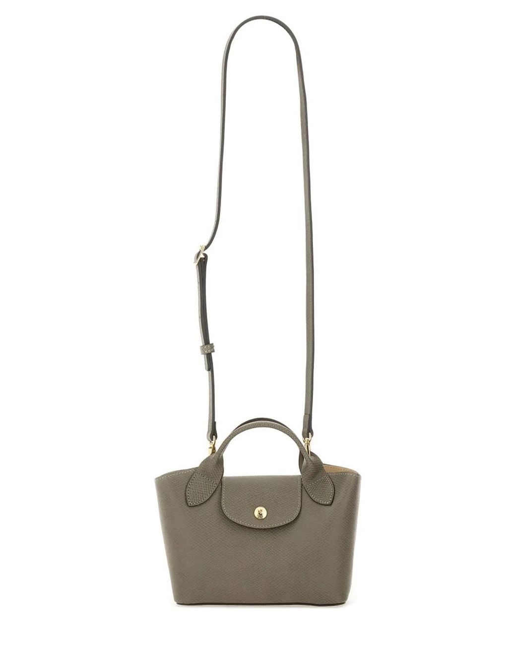 Longchamp Metallic Borsa Shopping Épure Xs
