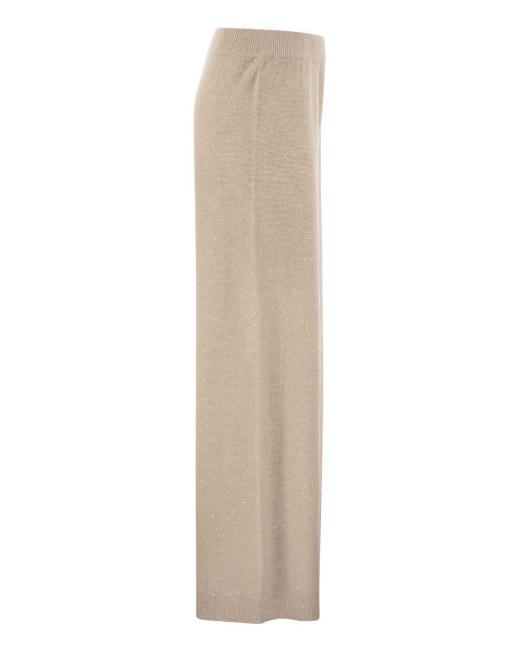 Fabiana Filippi Natural Knitted Trousers