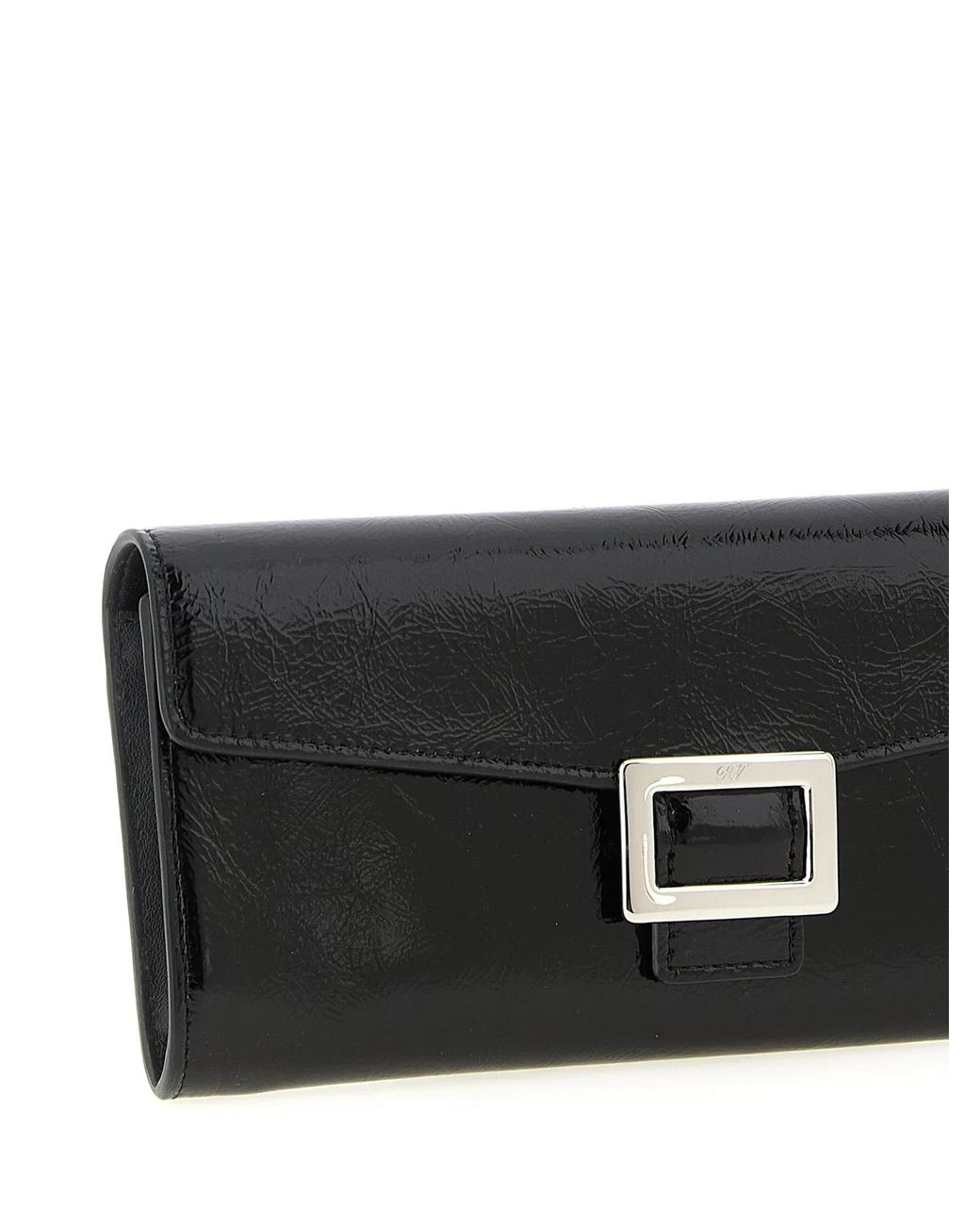 Roger Vivier Black "Belle Vivier" Wallet